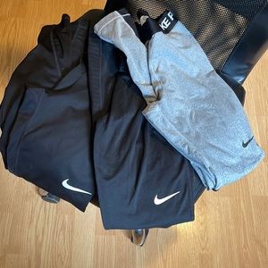 bundle of 3 womens nike leggings